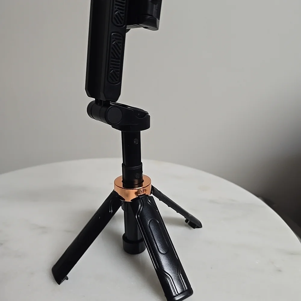 Othr Black Bluetooth Remote Control Selfie Stick